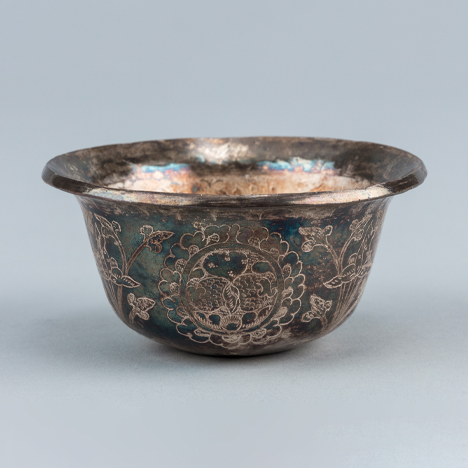 Water Bowl; Tibet; 20th century; silver; Rubin Museum of Art; C2011.13.1.1